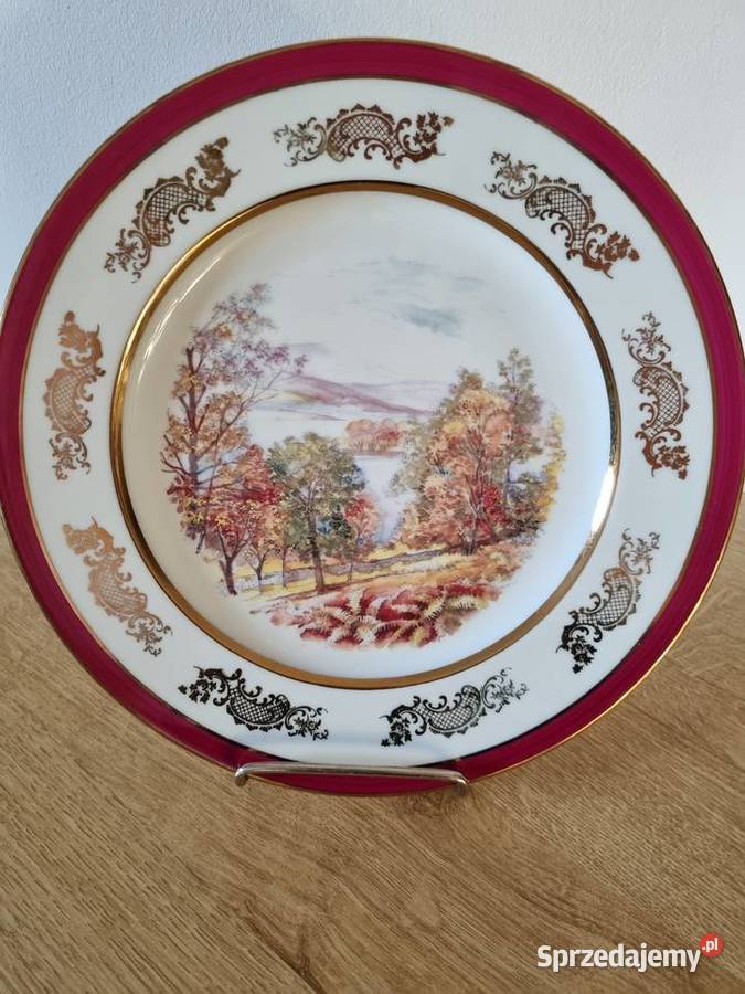 Talerz dekoracyjny odobny kolekcjonerski Limoges Wola Podłężna sprzedam