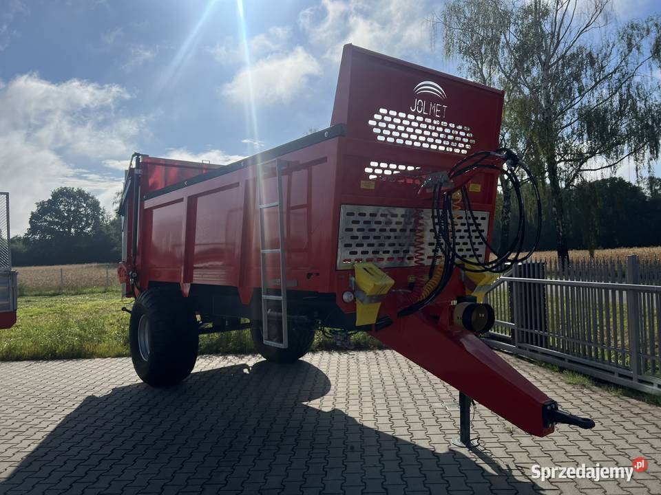 Rozrzutnik obornika jednoosiowy 8 ton dolnośląskie Proszówka