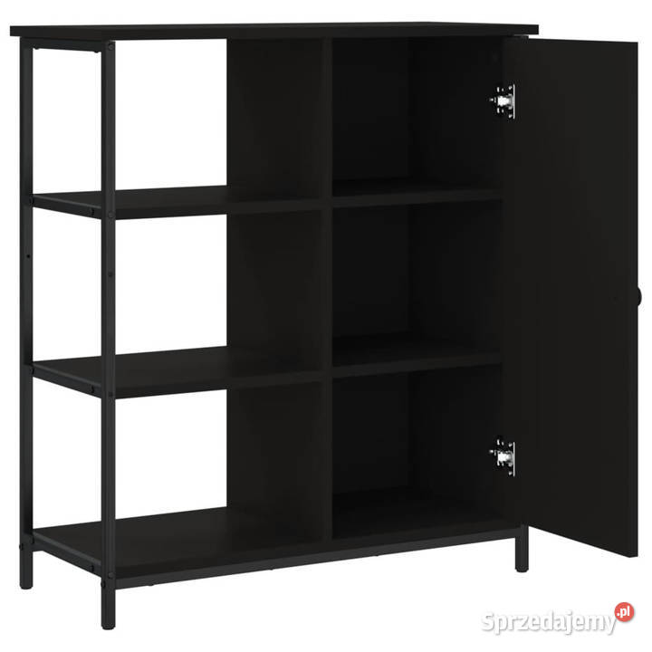 Szafka czarna 70x30x80 materiał drewnopochodny Warszawa