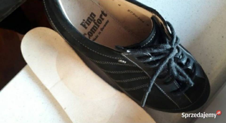 Finn Comfort buty damskie skórzane 39 czarny Gryfino
