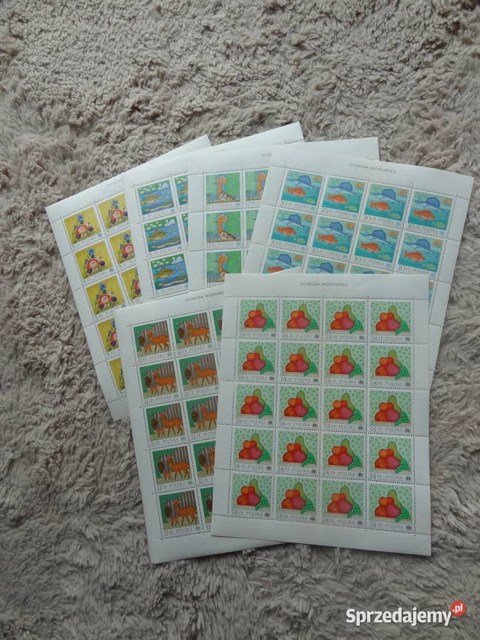 Znaczki pocztowe Polska Fi 27022707 Arkusze podkarpackie Jarosław sprzedam