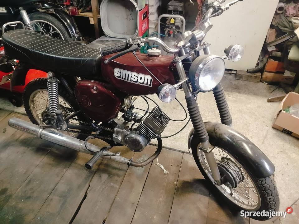 Simson S51 Motocykle, skutery, quady Łopiennik Nadrzeczny