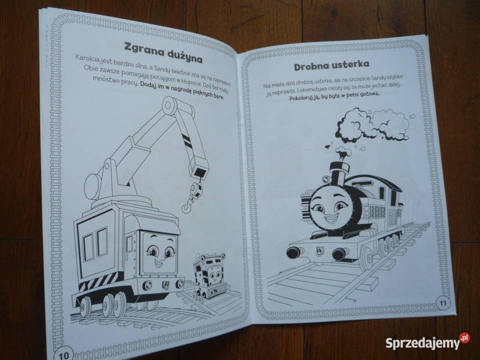 Tomek i przyjaciele Kolorowanka i zadanka