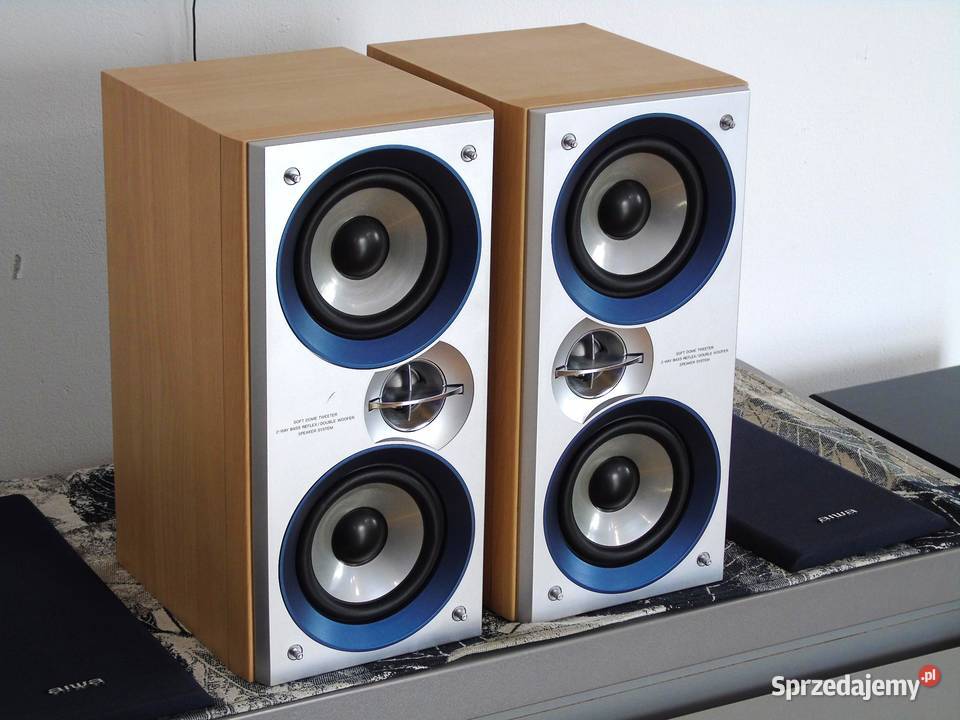 Kolumny Aiwa SXLM99 świetne stereo DOSTAWA Słuchawki i głośniki