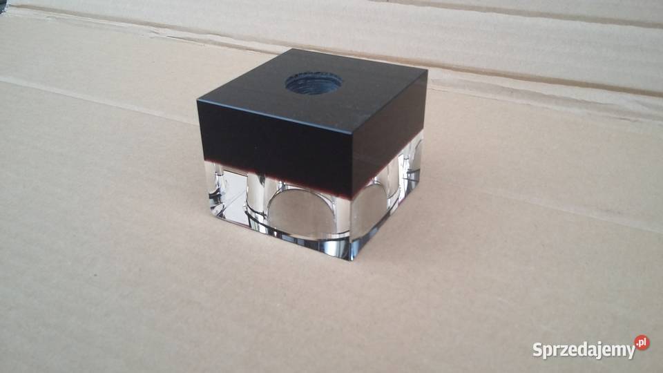 Klosz do lampy CZARNA przezroczysta KOSTKA na G9 mazowieckie