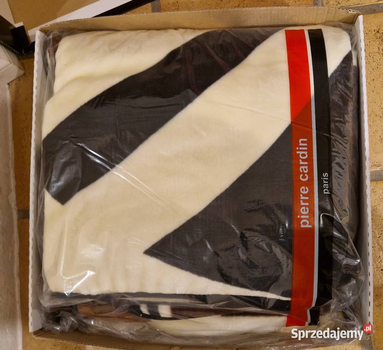 Luksusowy KOC Nancy marki Pierre Cardin brąz lubelskie Lublin