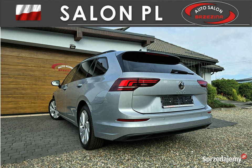 Volkswagen Golf serwis ASO Hak automat VIII 2020 lakier metallic śląskie