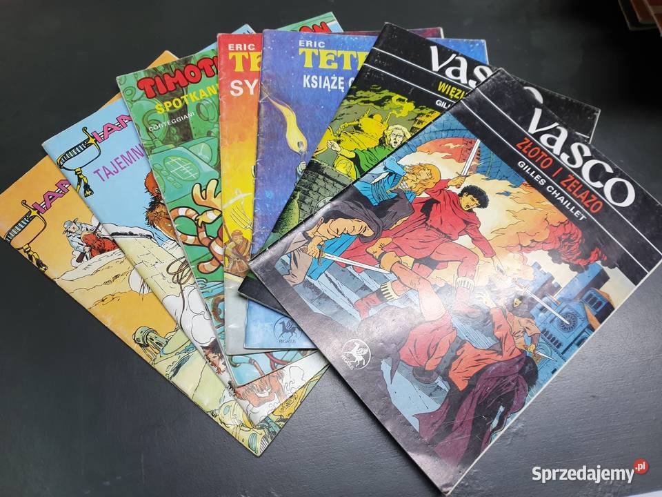 Zestaw 9ciu komiksów polskie wydania Gdynia sprzedam