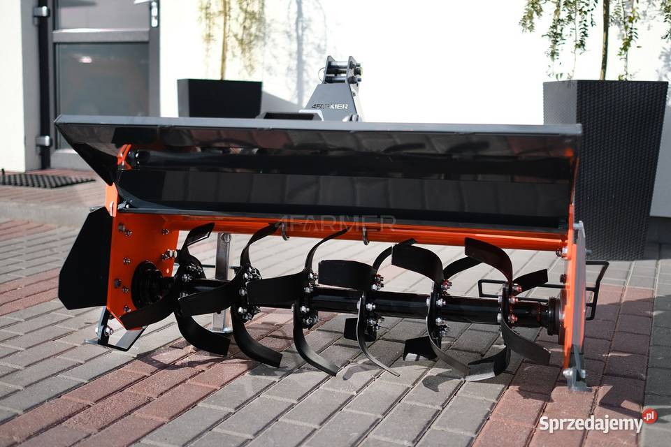Glebogryzarka lekka TLK 115 4FARMER pomarańczowa nieuszkodzony Rolnictwo