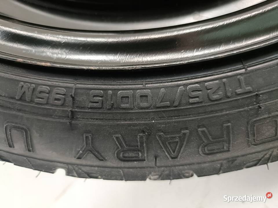 KOŁO DOJAZDOWE Nissan Note E11 12570 R15 4x100 Chełm