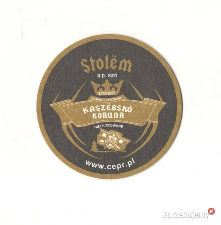 Szymbark podstawka do piwa 2 Birofilistyka Gliwice sprzedam