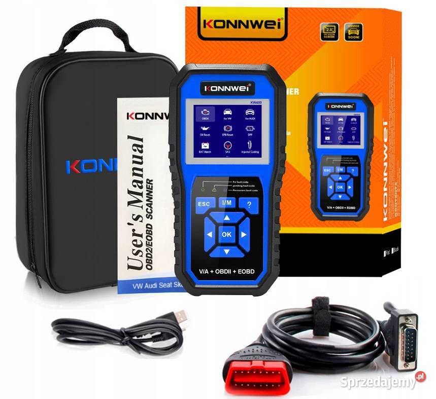 KONNWEI KW 450 Tester diagnostyczny Wyświetlacz lubuskie sprzedam