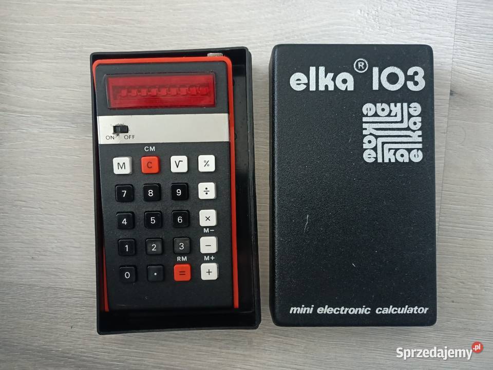 Kalkulator Elka 103 świętokrzyskie Kielce sprzedam