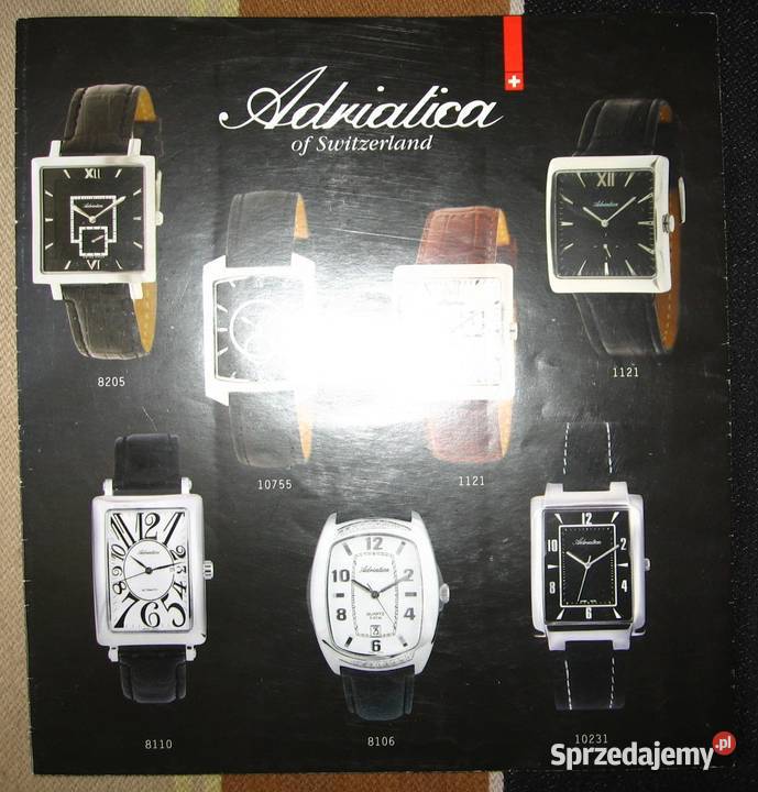Adriatica watches catalog poster katalog Kępice sprzedam