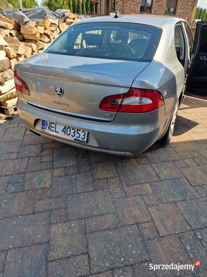 Skoda superb II uszkodzona Ełk sprzedam