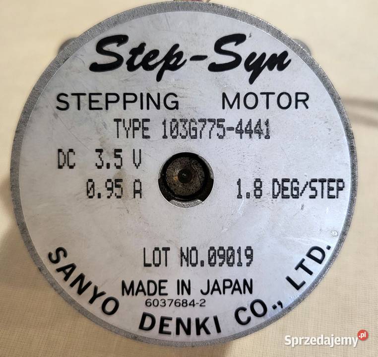 Silnik krokowy Sanyo Denki Co Step Syn Elektronika
