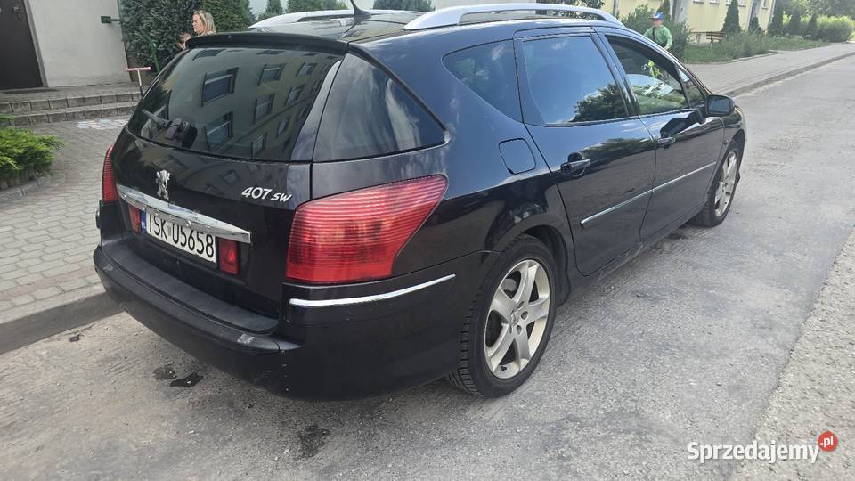 Peugeot 407 SW 20 HDi 136 6 biegów 2005 r sprzedam