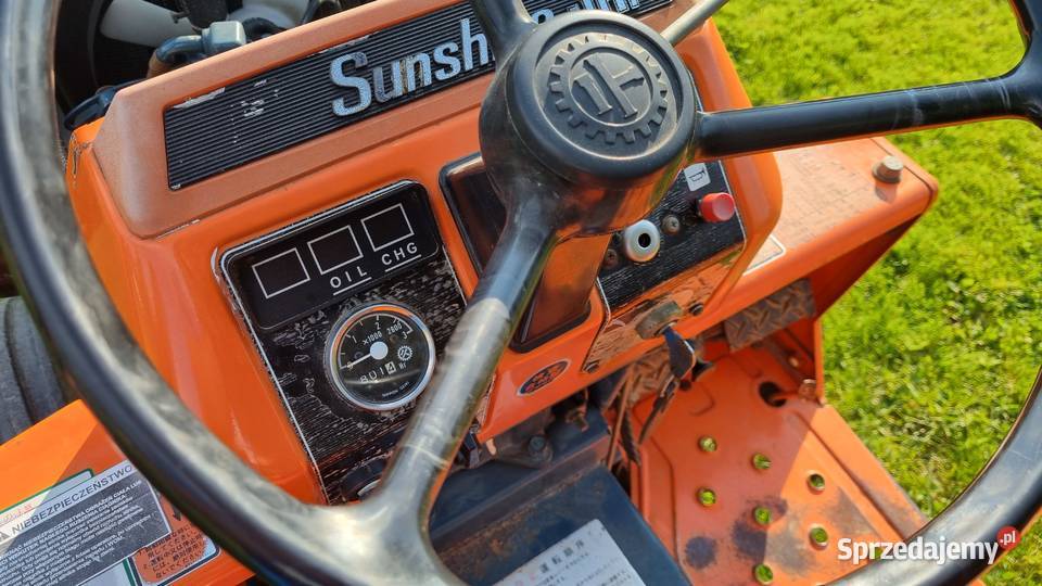 Ciągnik Kubota B1702M z glebogryzarką podkarpackie Bajdy