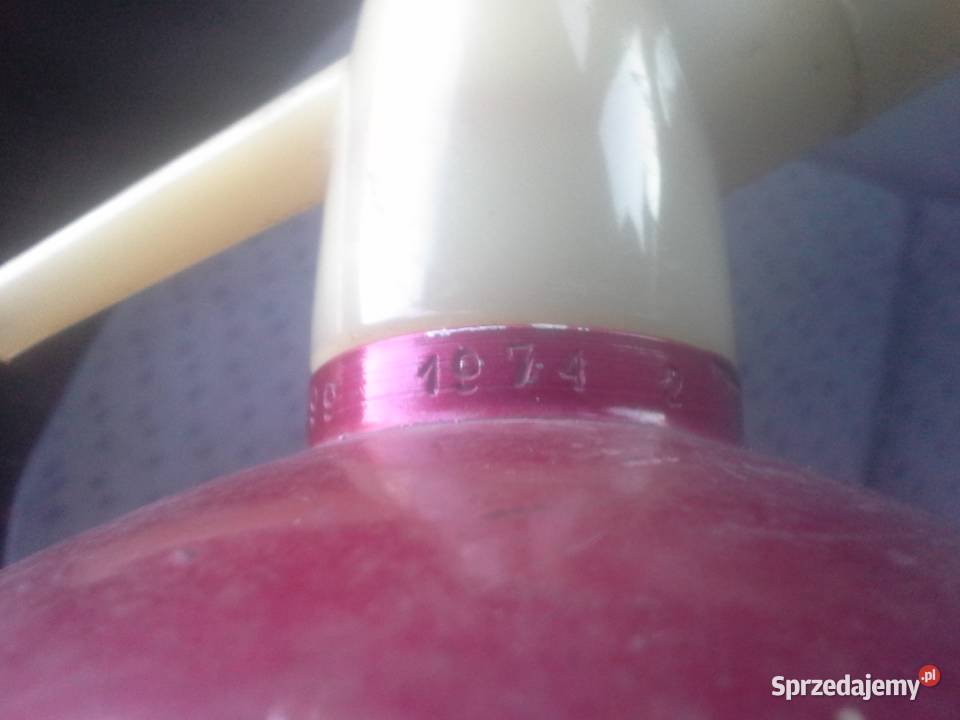 Syfon PRL kula czerwony Warszawa