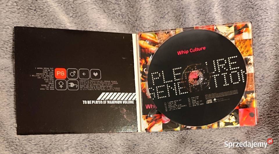 Whip Culture Pleasure Generation CD electronic 1 płyta Rybnik sprzedam