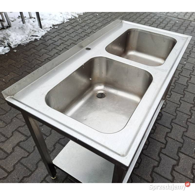ZLEW BASEN 2 KOMOROWY DORA METAL 1206085 M1445N wielkopolskie Nowe Skalmierzyce
