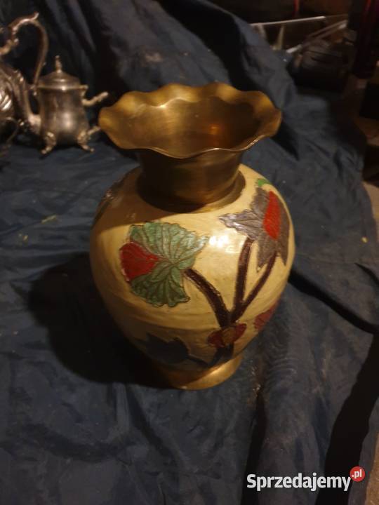 Duży kocioł miedziany 30L komplet mosiądzu i Antyki podkarpackie Jasło