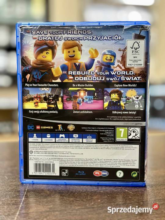 Gra LEGO Movie 2 The Videogame 4 PlayStation 4 4 Gry na konsole Elbląg
