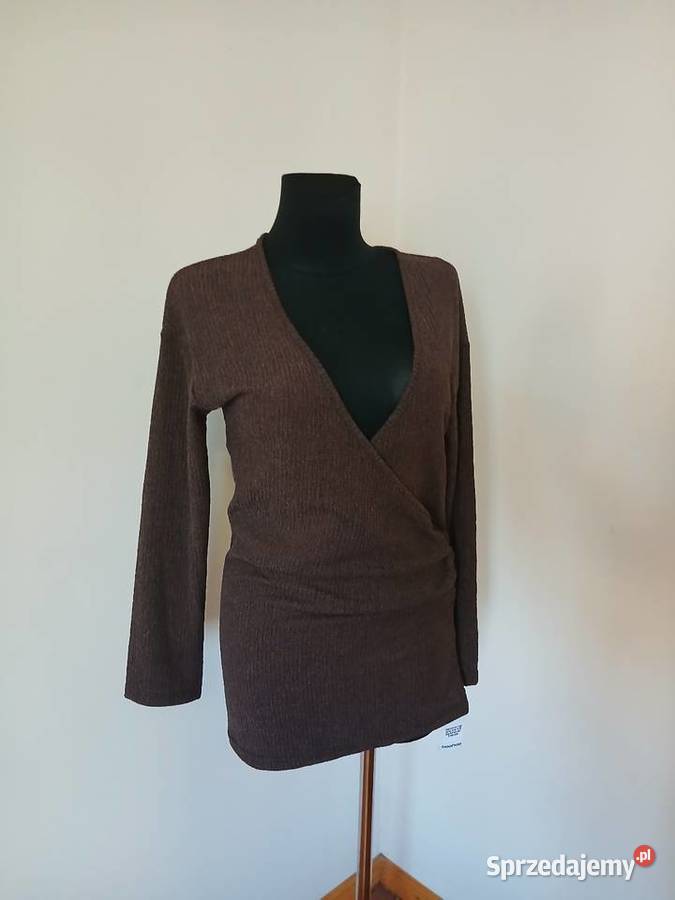 Bluzka Boohoo rozmiar 44 brązowy/beżowy podlaskie Łomża