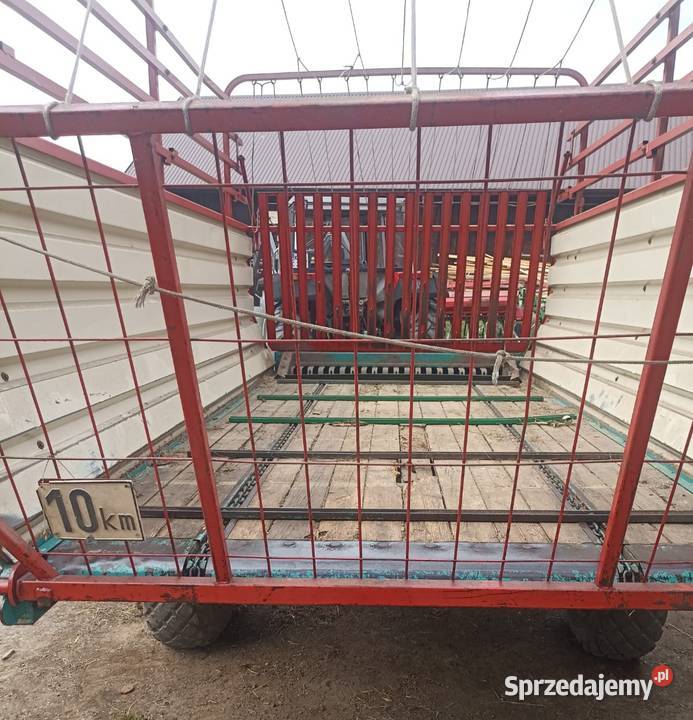 Przyczepa samozbierająca Steyr Hamster 802 V Pisarzowa