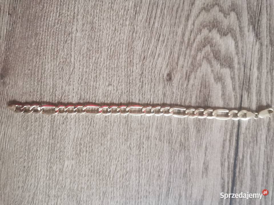 Złota Bransoletka 7mm Waga 675g szerokość 400 Grodzisk Wielkopolski