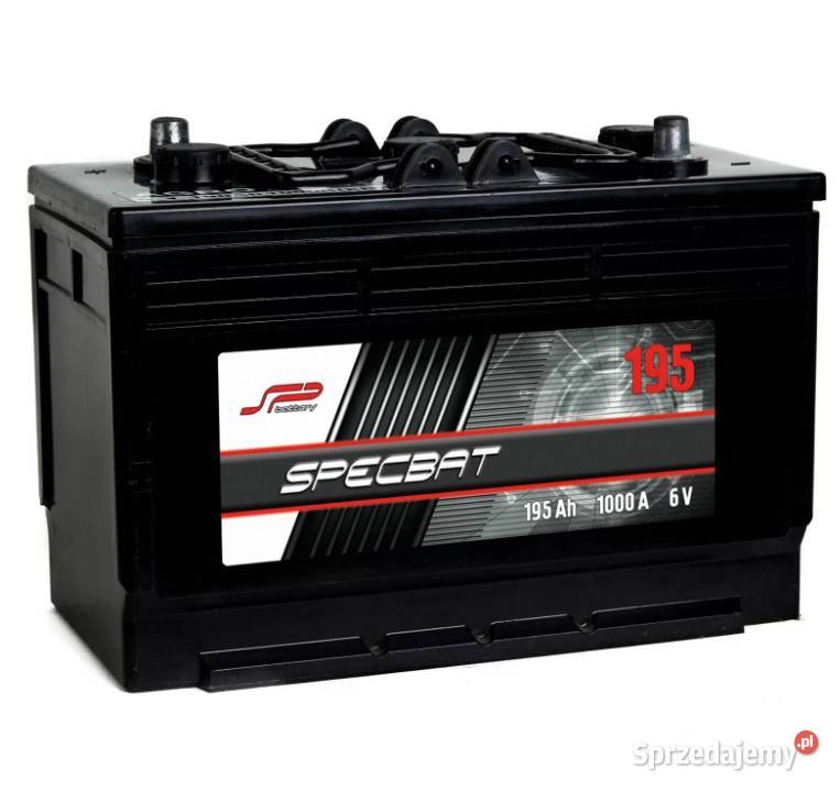 Akumulator Specbat Agro 6V 195Ah 1000A EN lewy Starogard Gdański