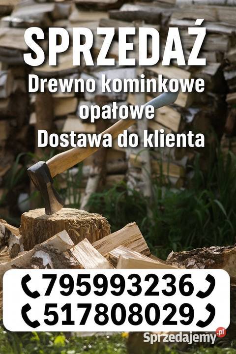 Drewno kominkowe opałowe małopolskie Tarnów
