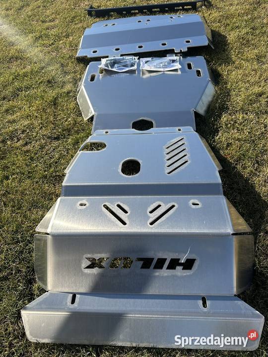 KOMPLET Osłon Podwozia Aluminiowych 6mm TOYOTA