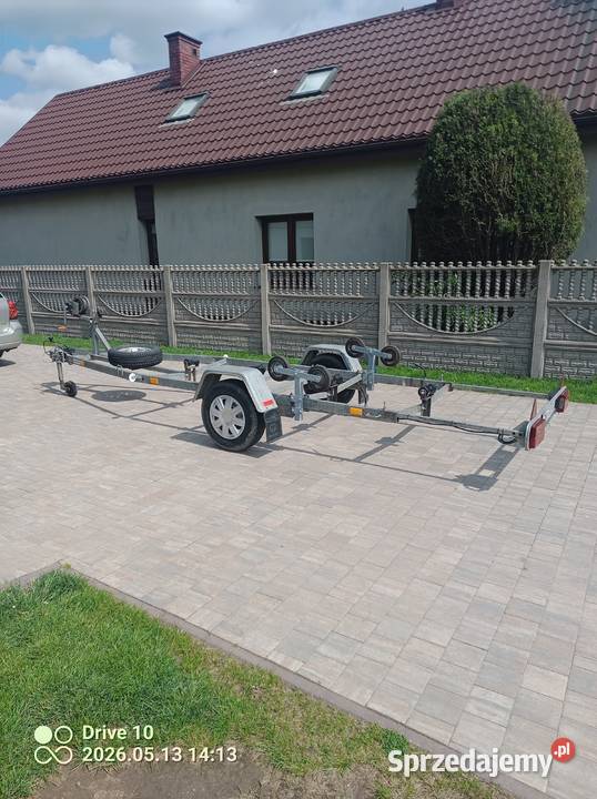 Przyczepka podłodziowa SAM i Niewiadow łódzkie Sieradz sprzedam