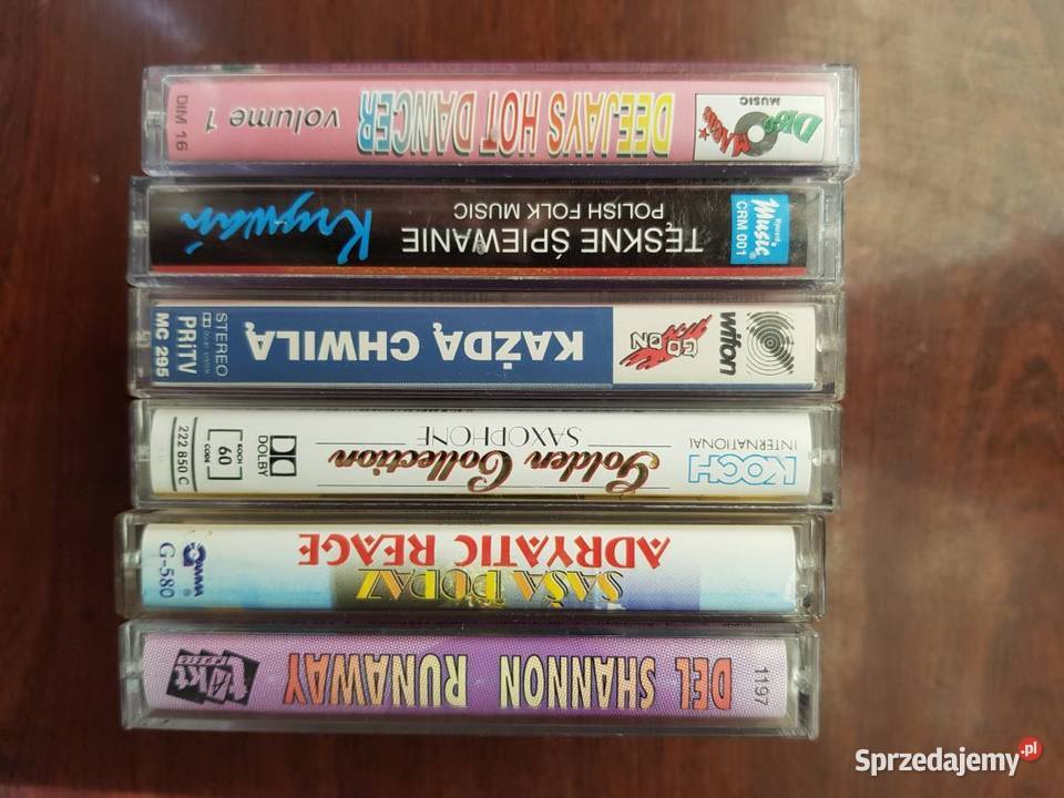 kasety magnetofonowe audio vintage retro lata 80 świętokrzyskie Kielce