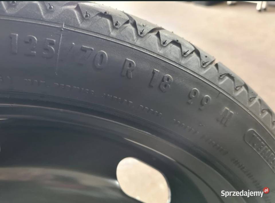 Koło dojazdowe R 18 zapasowe VW Golf Steklno sprzedam
