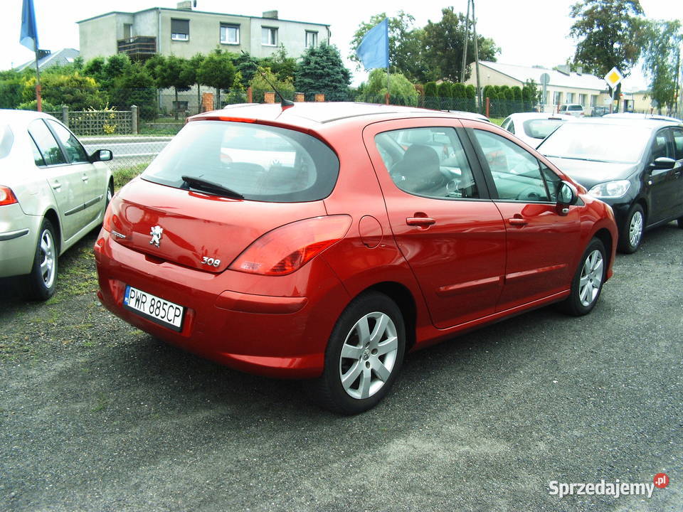 Peugeot 308 16 HDi 2009 r Rok produkcji 2009 Września