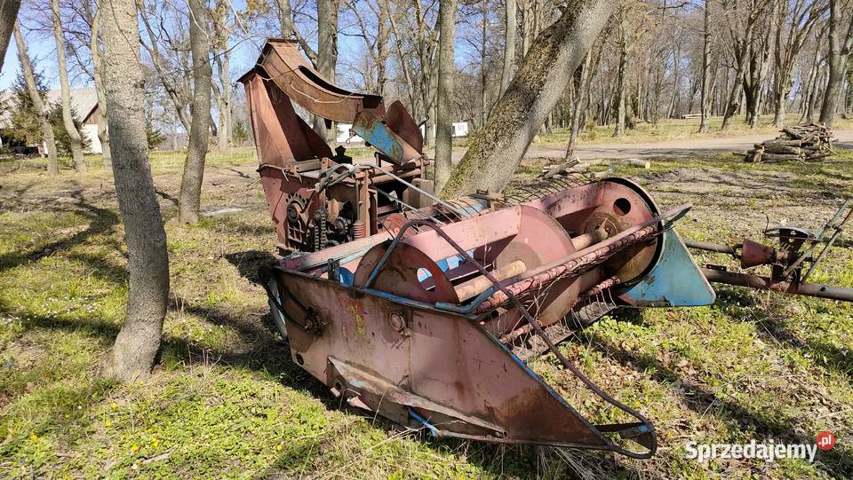 Sieczkarnia Z 305 heder do zielonki przyczepka warmińsko-mazurskie Wilczęta