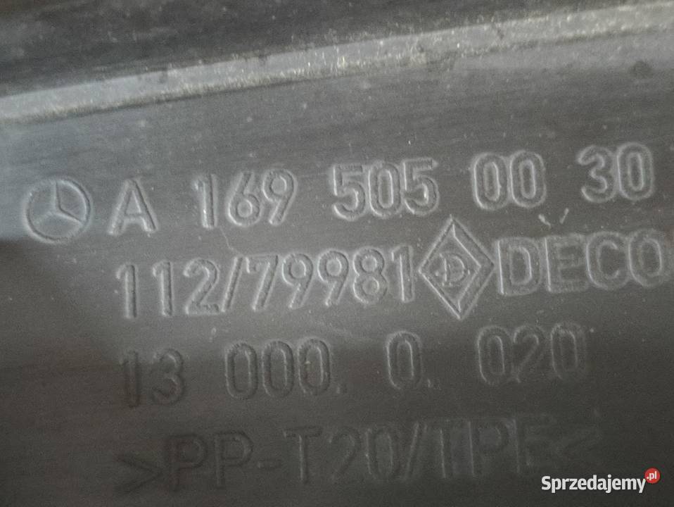 Pas Przedni Wzmocnienie Mercedes AKlasa W169 Pleszew