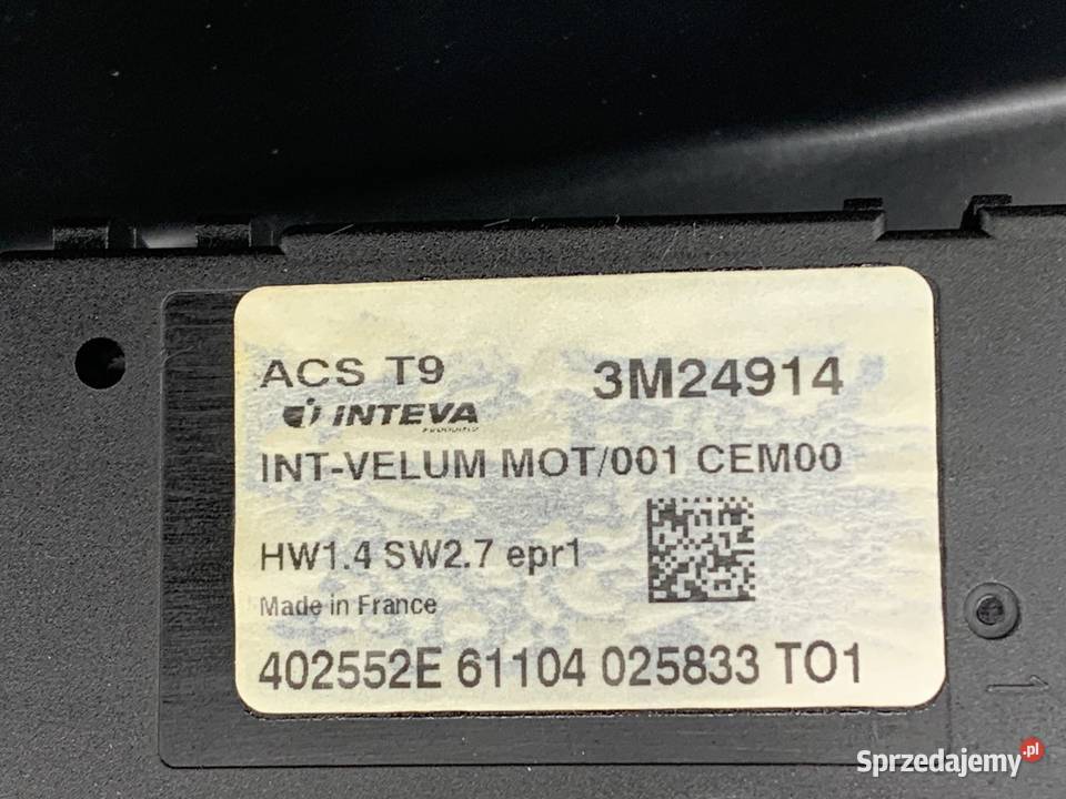 ROLETA DACHU PEUGEOT 308 II Hatchback 1321