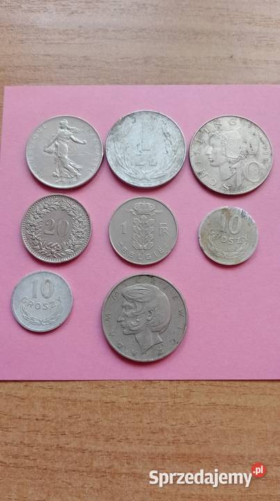 Monety kilka sztuk świętokrzyskie Czarzyzna