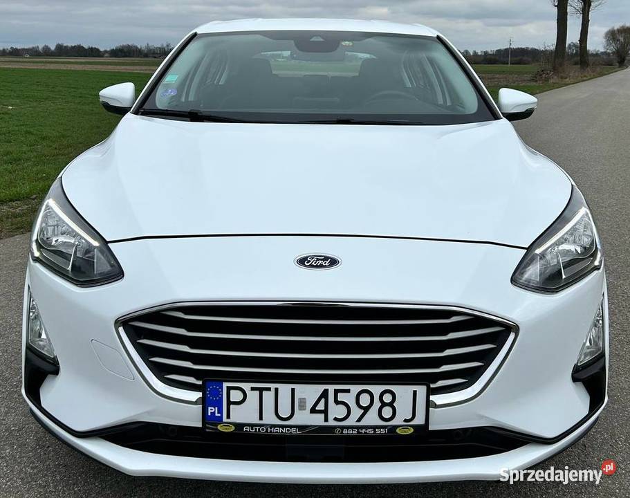 Ford Focus 2021 r Grzana szyba i kierownica światła do jazdy dziennej wielkopolskie Kawęczyn