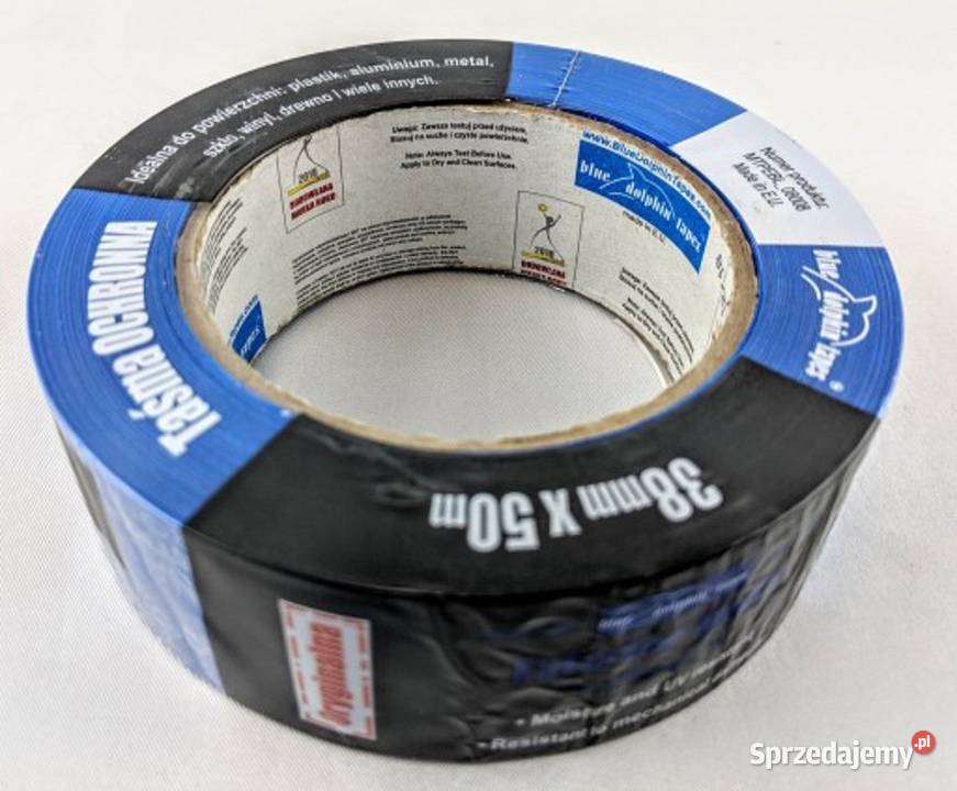 Taśma Blue Dolphin Malarska Niebieska papierowa