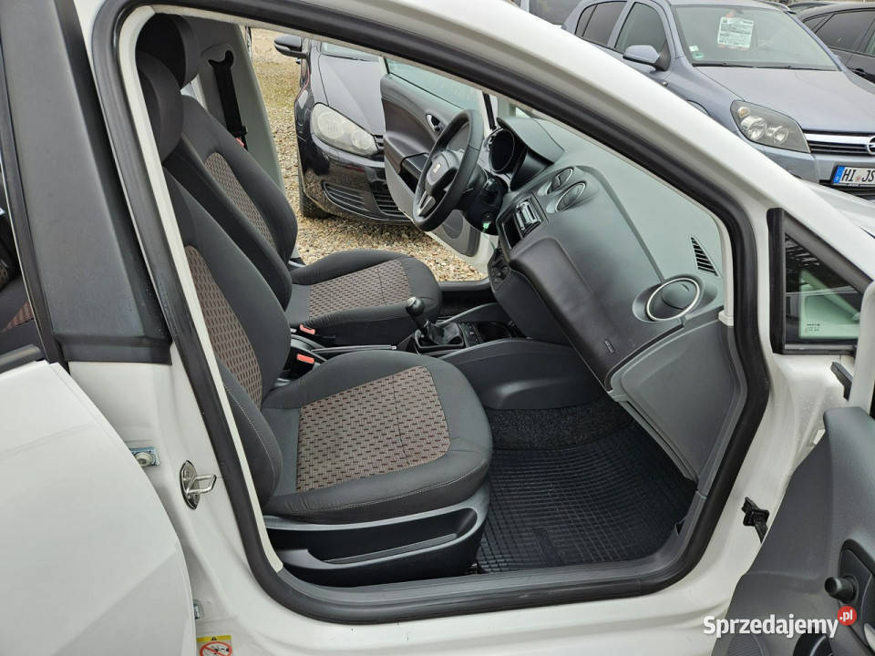 Seat Ibiza Opłacony Zdrowy Zadbany Klimatyzacja biały Kisielice