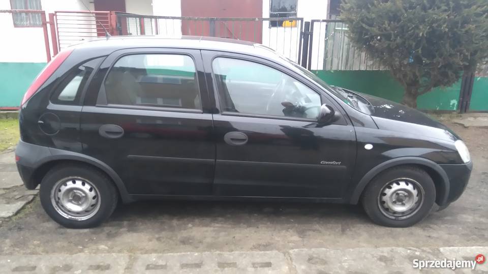 Opel Corsa C 10 welurowa tapicerka Wyszogóra