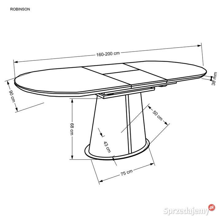 Niesamowity designestół ROBINSONHAL 160200 Warszawa