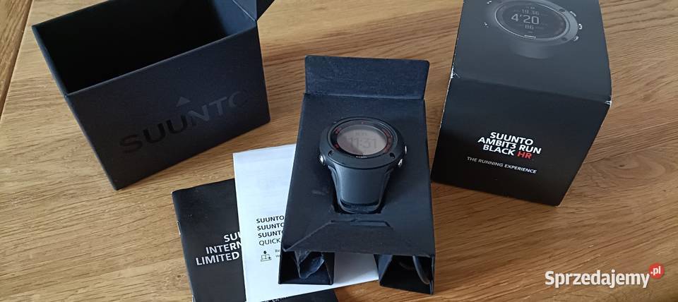 Suunto Ambit3 Run Black HR zegarek GPS biegaczy Warszawa