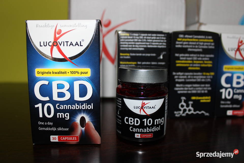 Lucovitaal Olej konopny CBD 10mg 30 kapsułek Łódź