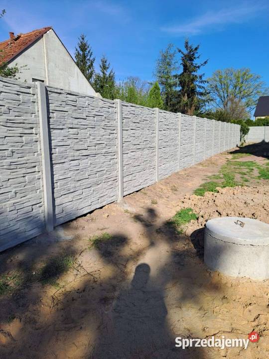 Ogrodzenia betonowe Bolesławiec dolnośląskie usługi budowlane