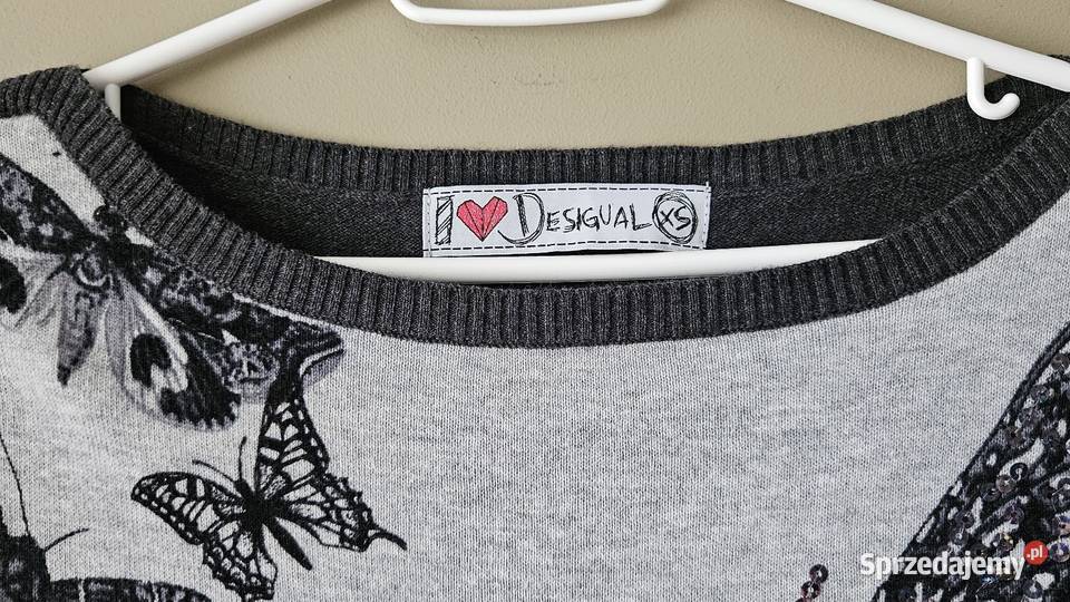 Desigual sweter rozmiar XSDesigual sweter Swetry i golfy Moda i Styl Lublin sprzedam